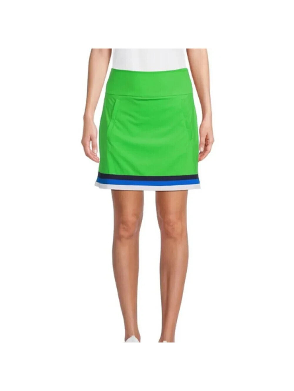 NEW Kinona On The Fringe Green Golf Tennis Pickleball Skort Skirt XS x 17" NWT